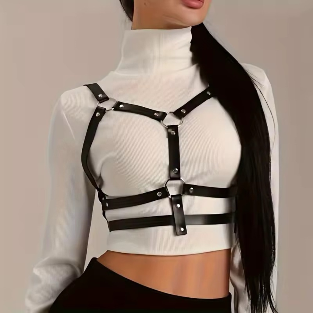 Cage Bra O-Ring Body Harness - Picture 5 of 8